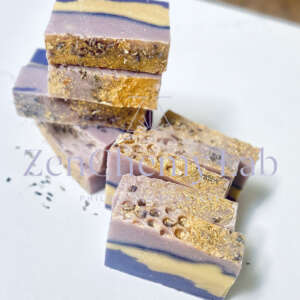 Lavender Cold Processed soap. Formulated & produced in Canada