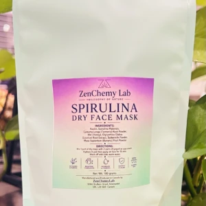Spirulina Dry Face Mask.