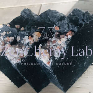 Activated Charcoal soap. Non-drying. Formulated & produced in Canada