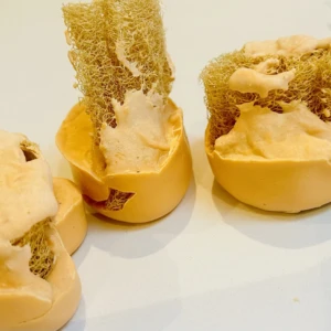 Mango & Papaya Soap with Natural Luffa