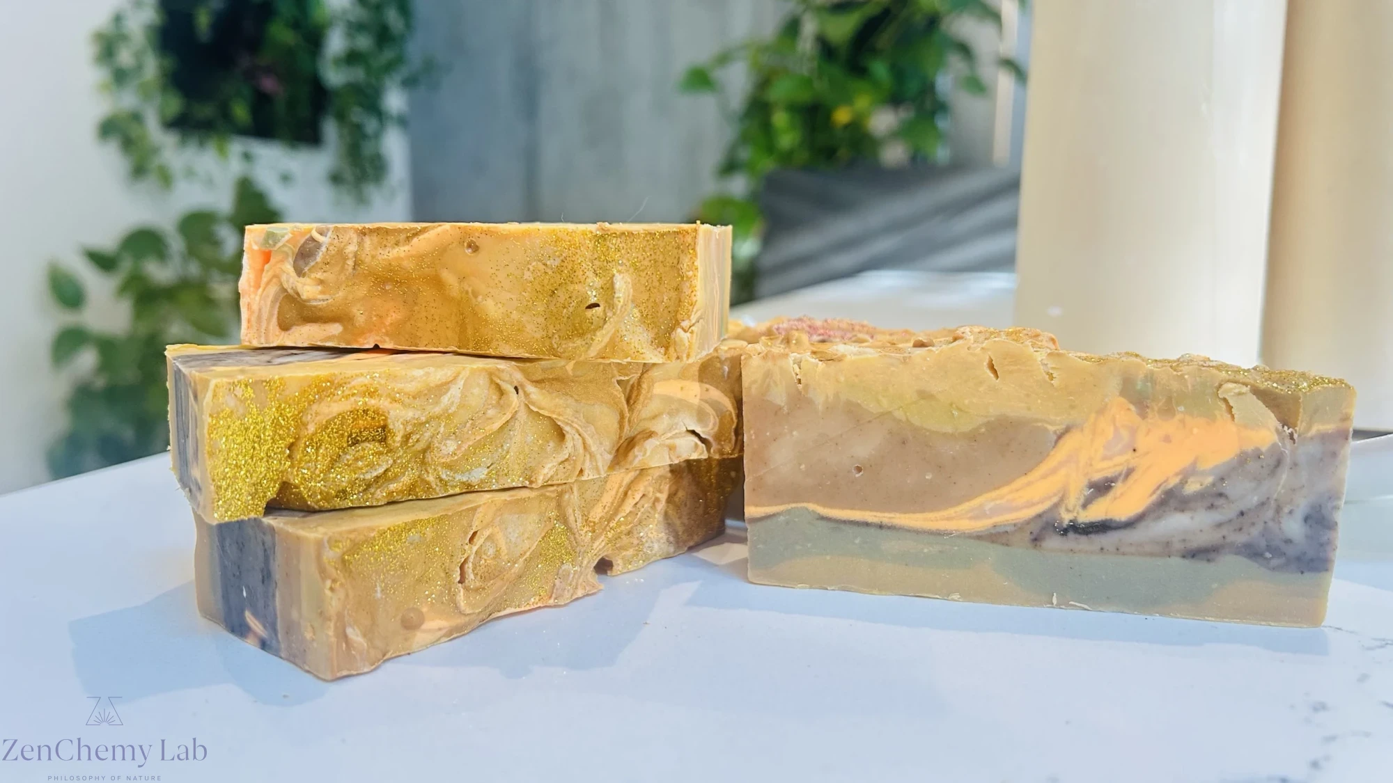 Turmeric Citrus Glow Soap with Goat Milk - Image 2