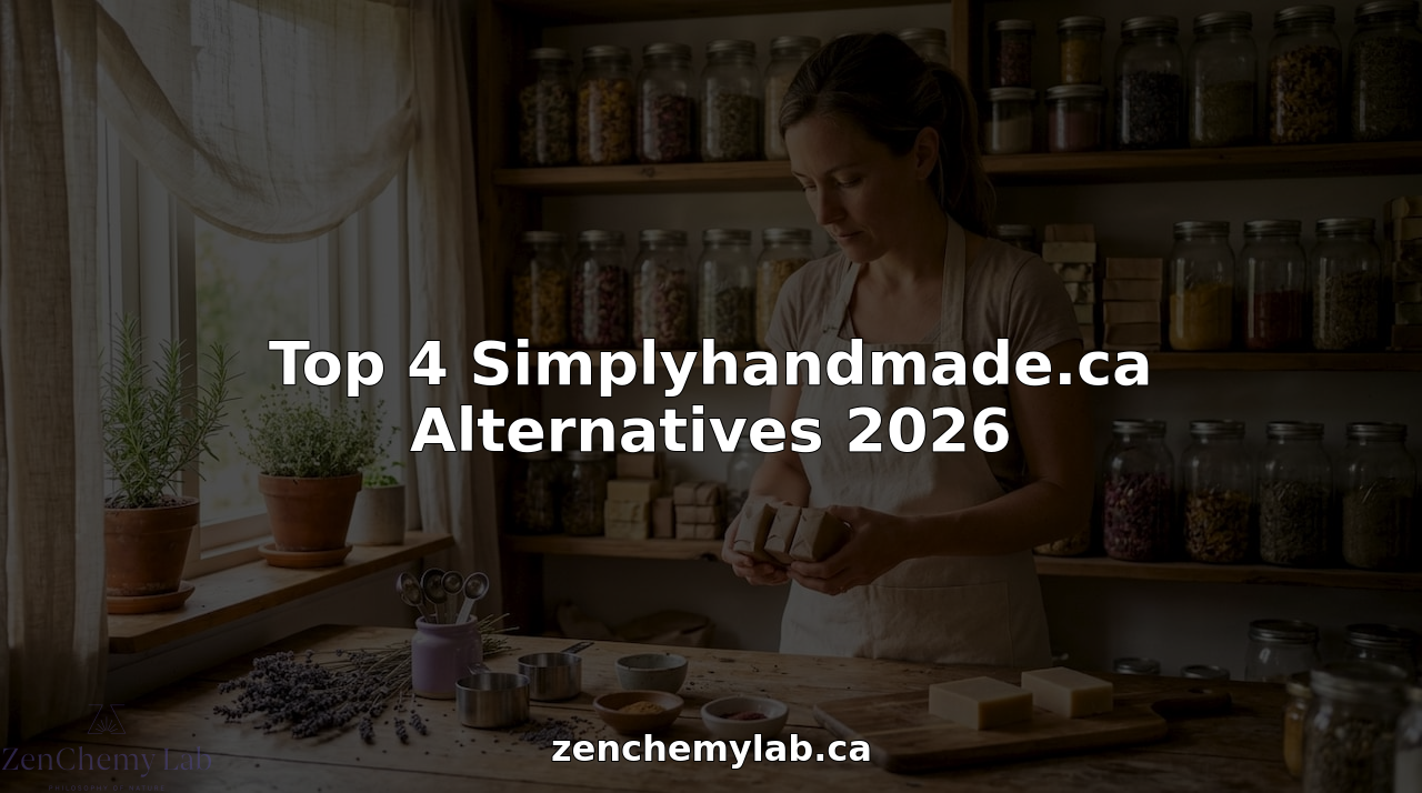 Artisan selecting natural handmade soaps in workshop