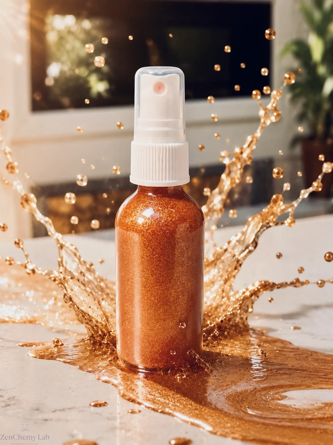Bronze Glow Shimmer oil body and face