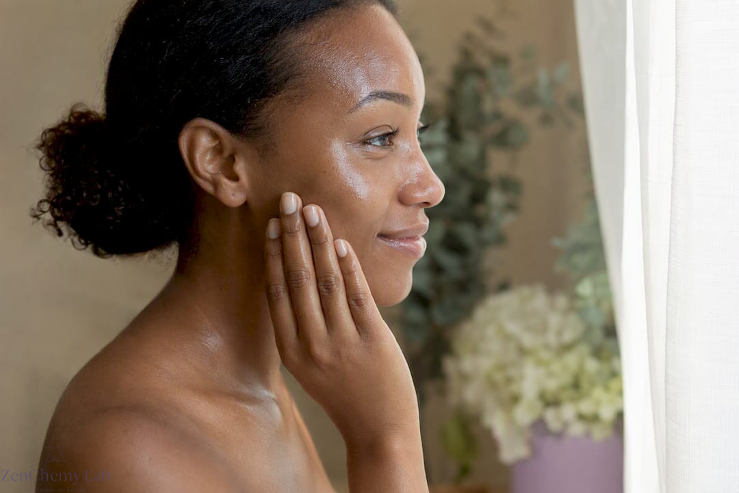 Moisturized skin after shea butter soap wash